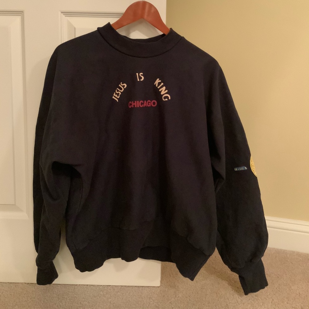 Yeezy Jesus is King Chicago Sweatshirt